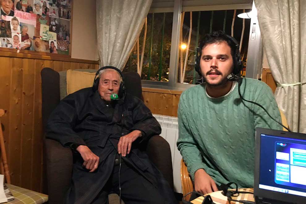 Salustiano Toribio en el Transistor