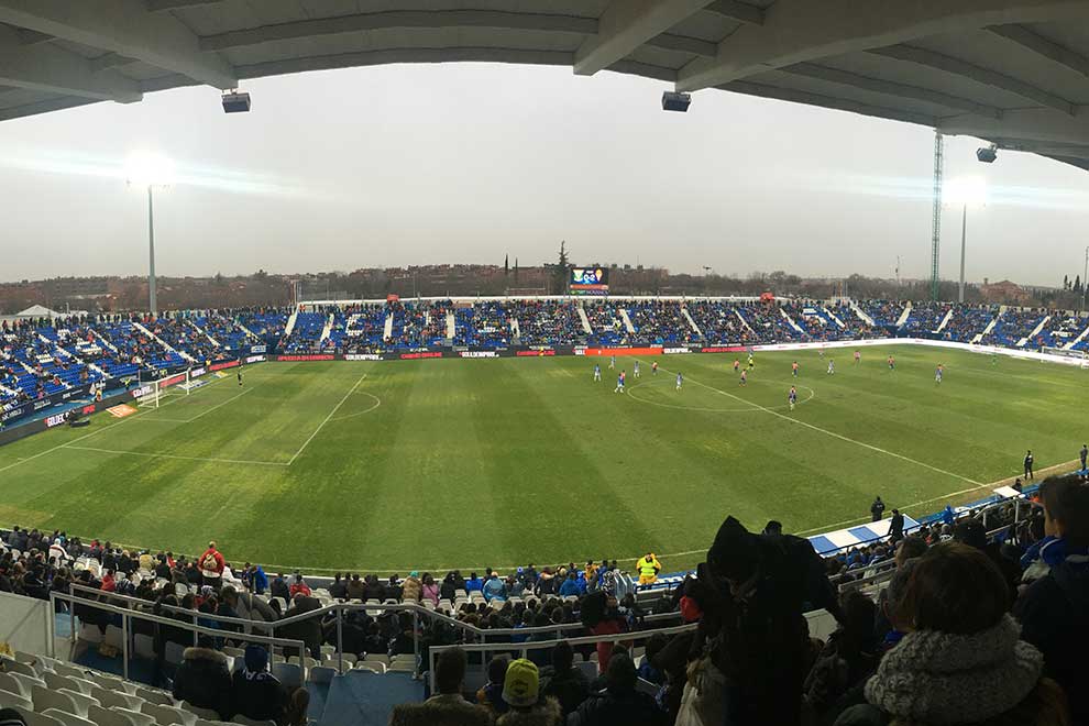 Leganés Sporting afición