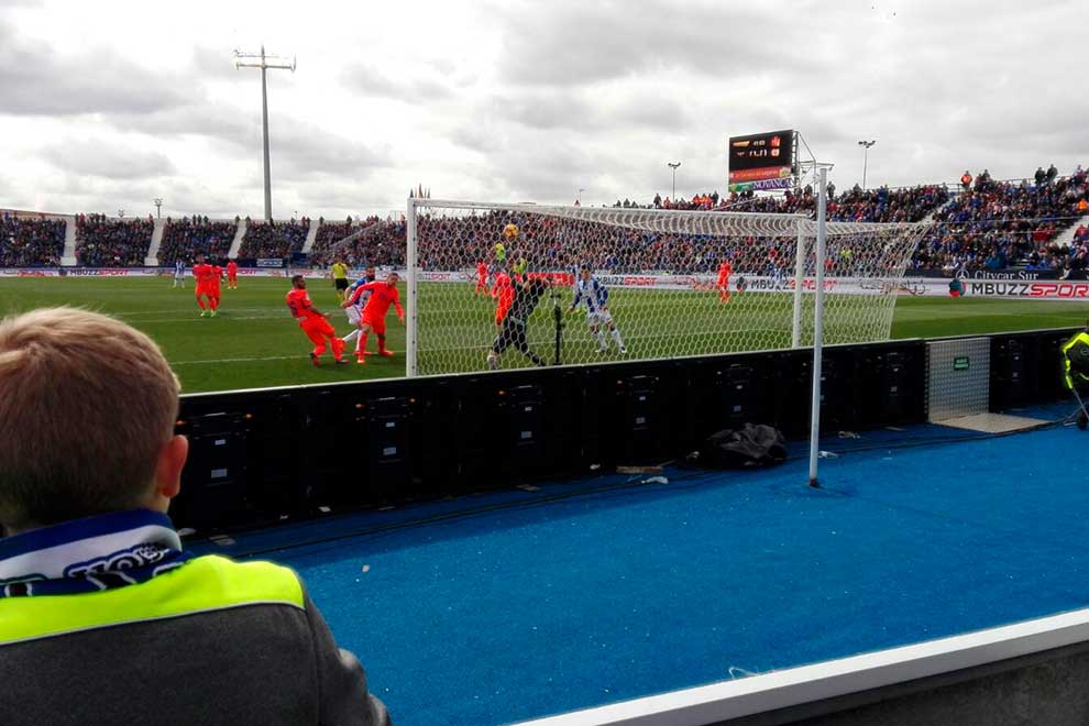 Vista de la afición.