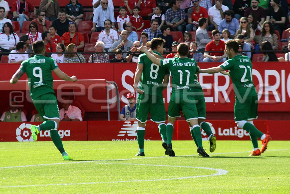 Los jugadores del Lega, celebrando