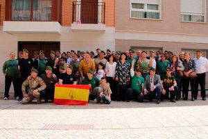 Boinas verdes, foto de familia