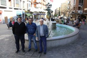 Pérez Ráez, Enrique Abanades y Jesús Polo
