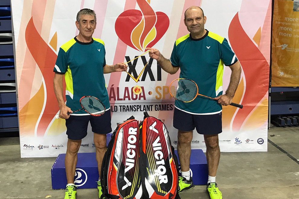 pareja badminton leganes