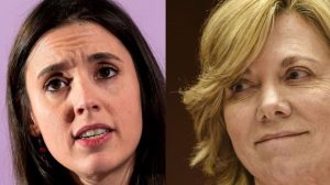 Irene Montero y PIlar Del Castillo