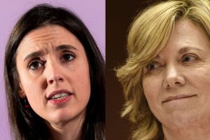 Irene Montero y PIlar Del Castillo