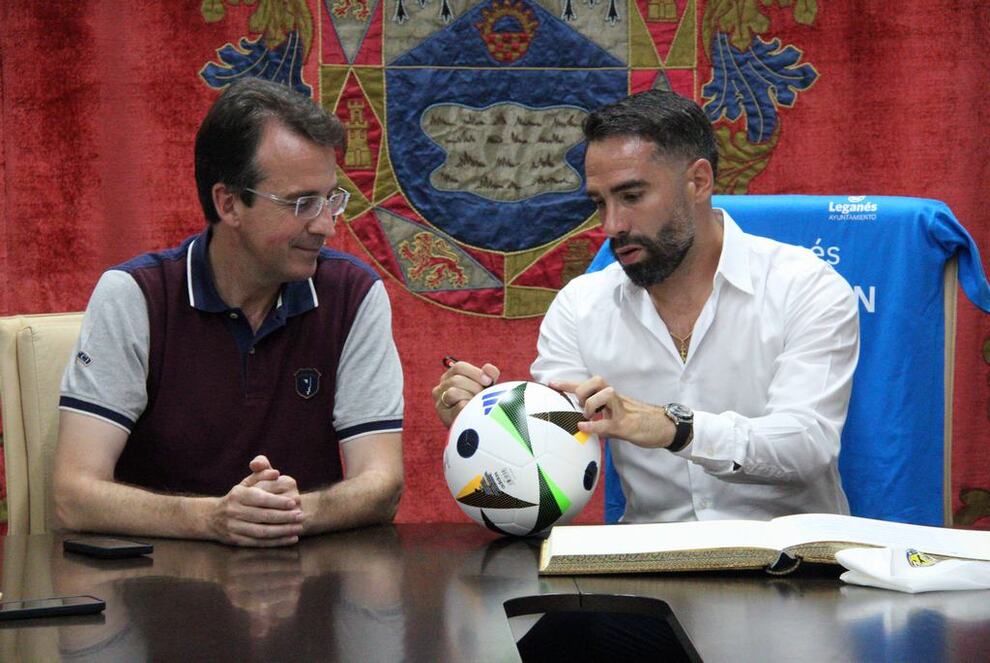 Dani Carvajal. Fuente: Ayuntamiento de Leganés