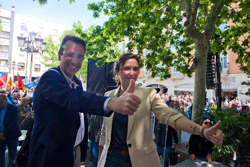 Isabel Díaz Ayuso y Miguel Ángel Recuenco