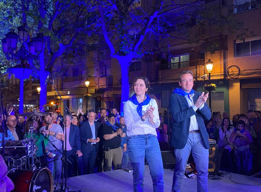 Isabel Díaz Ayuso y Miguel Ángel Recuenco