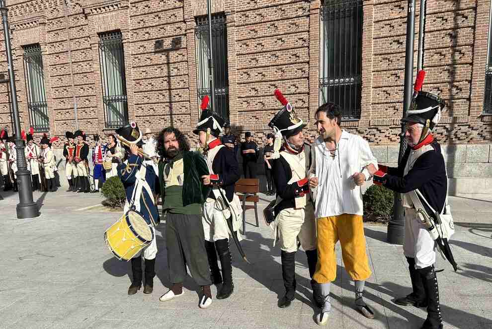 Representación de los Hermanos Rejón con el ejército napoleónico