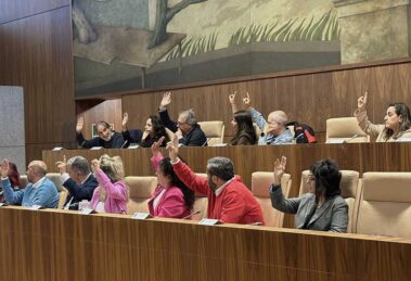 PSOE, Más Madrid, Podemos y VOX votaron no a los Presupuestos